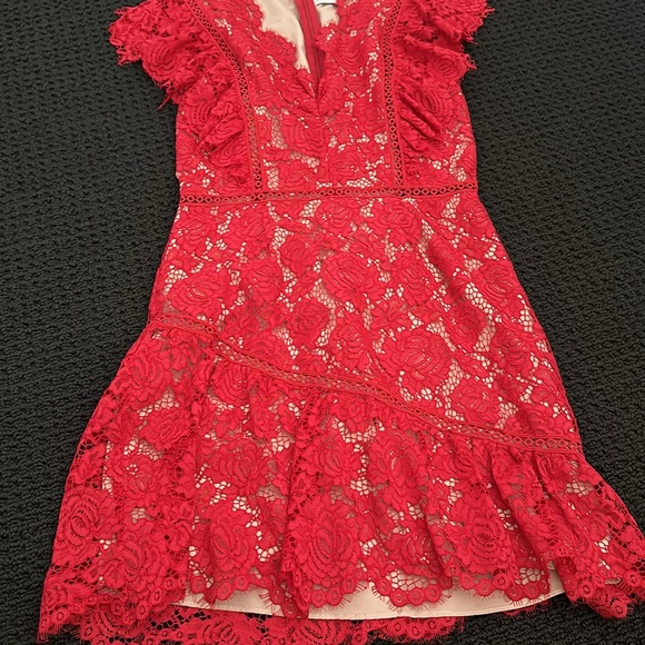 Saylor RED dress - Picture 2 of 7